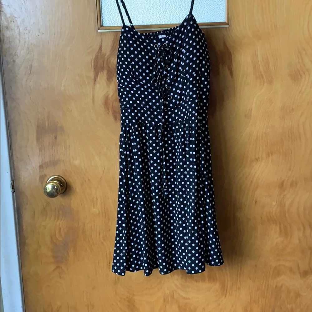 Black & White Polka Dot Dress